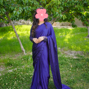 Blue Saree