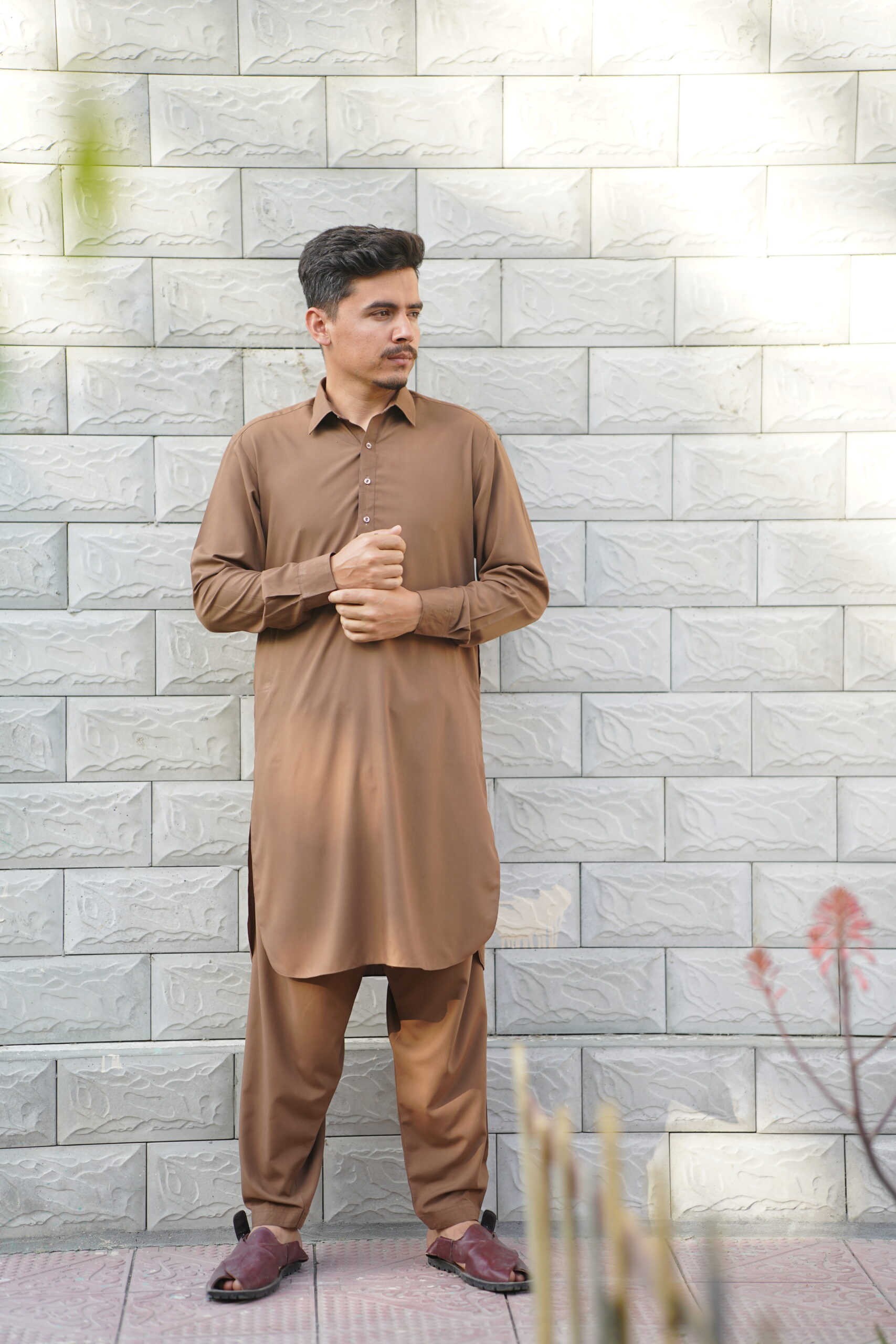 Shalwar Kameez - Brown