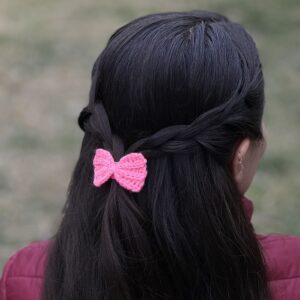 Pink Bow-2Pcs