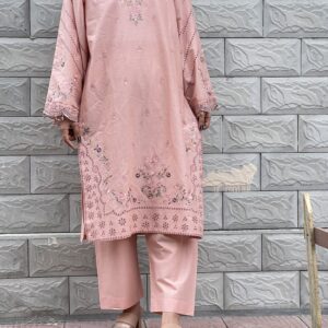 Blush Rose Embroidered 3-Piece Suite